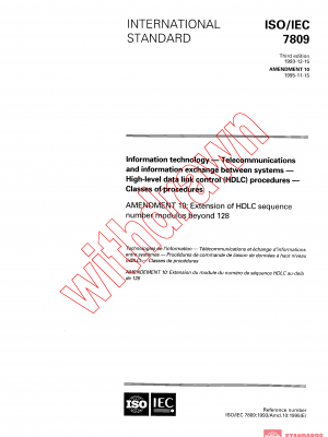 ISO/IEC 7809:1993/AMD10:1995 PDF