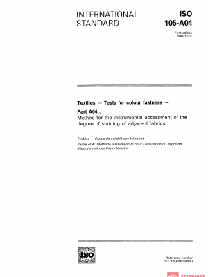 ISO 105-A04:1989 PDF