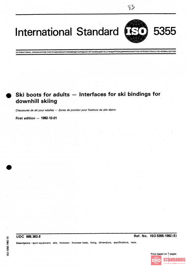 ISO 5355:1982 PDF
