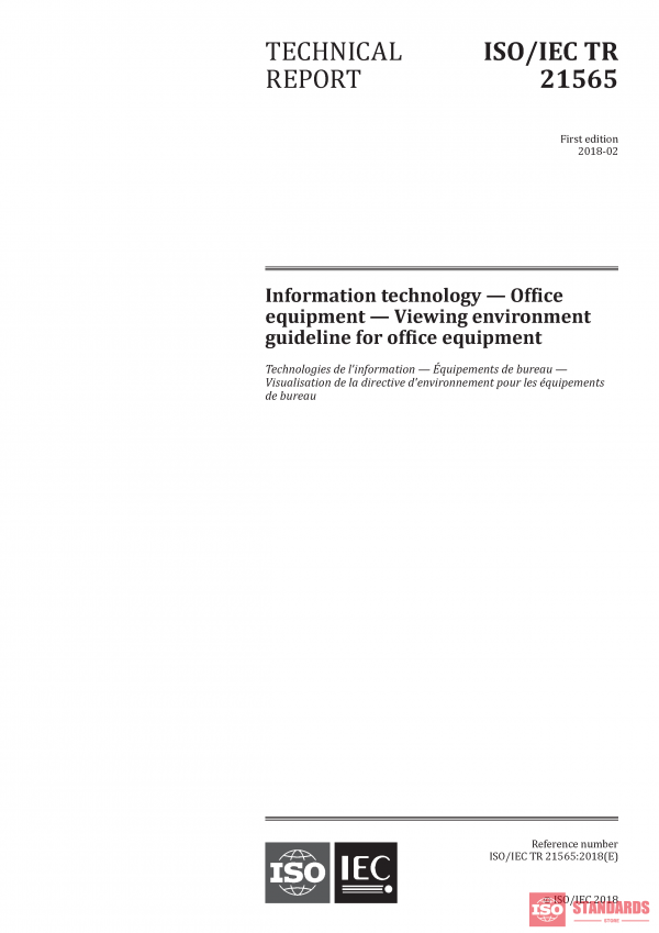 ISO/IEC TR 21565:2018 PDF