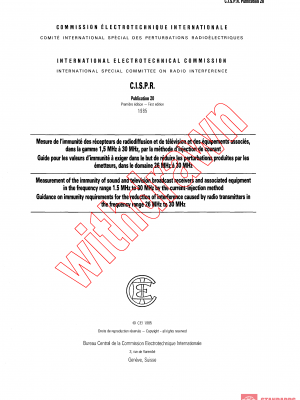 CISPR 20:1985 PDF