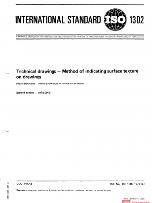 ISO 1302:1978 PDF