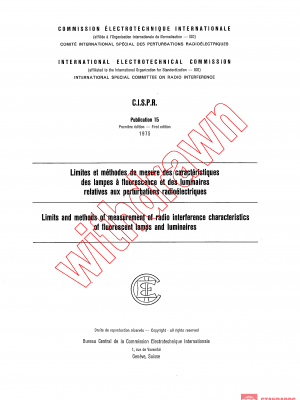CISPR 15:1975 PDF