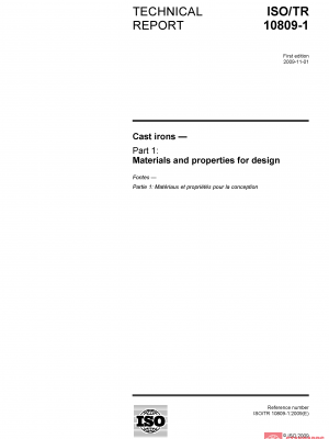 ISO/TR 10809-1:2009 PDF