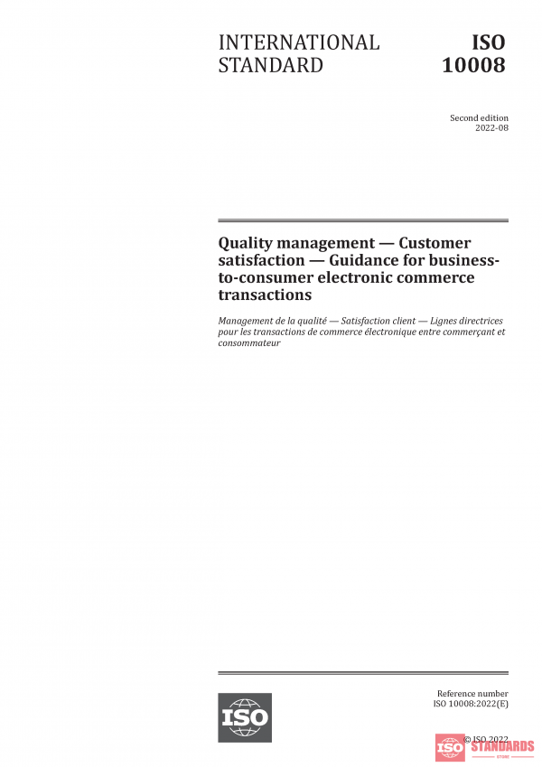 ISO 10008:2022 PDF