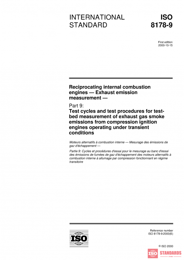 ISO 8178-9:2000 PDF