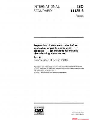 ISO 11125-6:1993 PDF