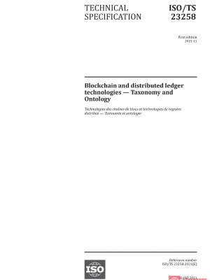 ISO/TS 23258:2021 PDF