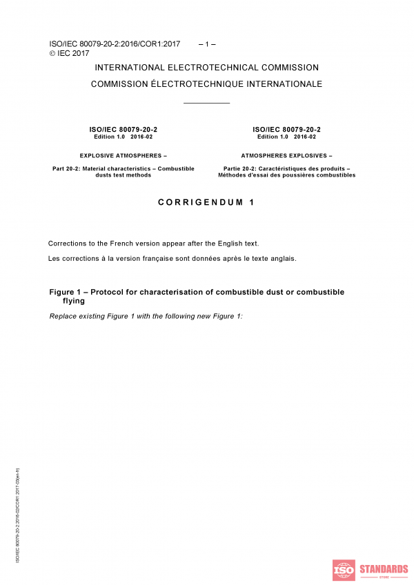 ISO/IEC 80079-20-2:2016/COR1:2017 PDF