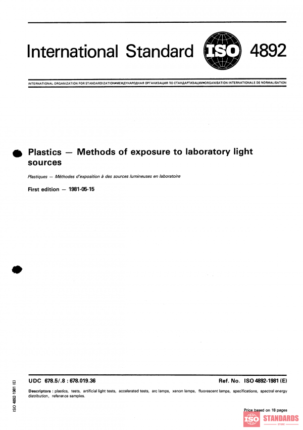 ISO 4892:1981 PDF