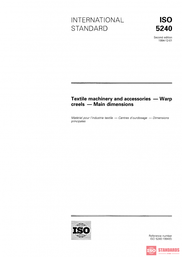 ISO 5240:1994 PDF