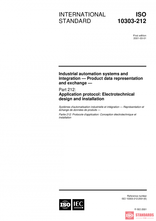 ISO 10303-212:2001 PDF