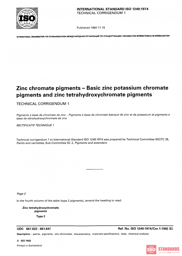 ISO 1249:1974/Cor 1:1992 PDF