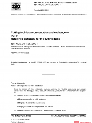 ISO/TS 13399-2:2005/Cor 1:2011 PDF