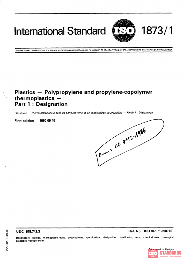 ISO 1873-1:1980 PDF