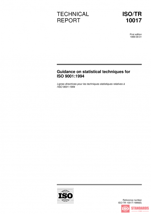 ISO/TR 10017:1999 PDF
