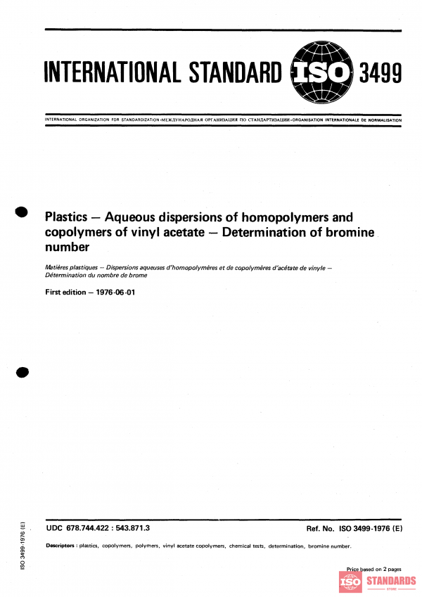 ISO 3499:1976 PDF