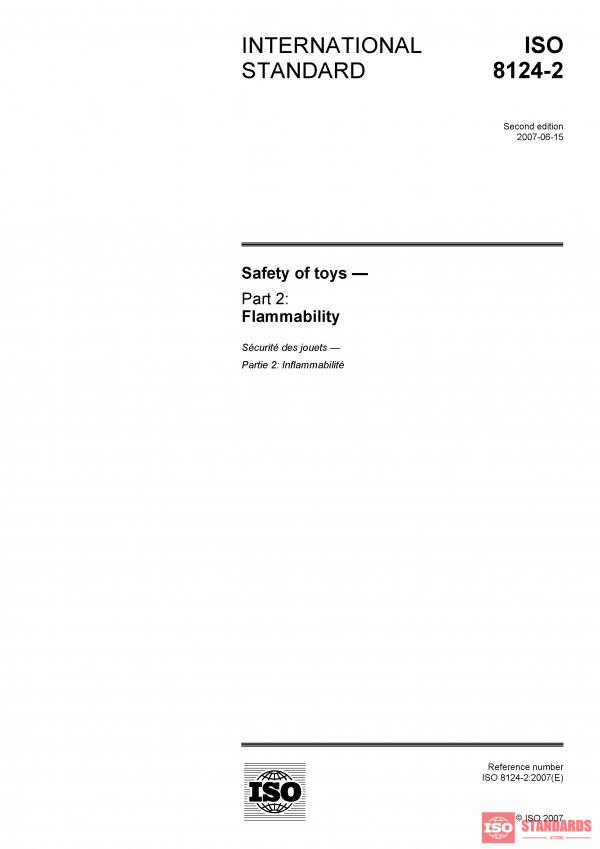 ISO 8124-2:2007 PDF