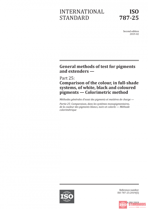 ISO 787-25:2019 PDF