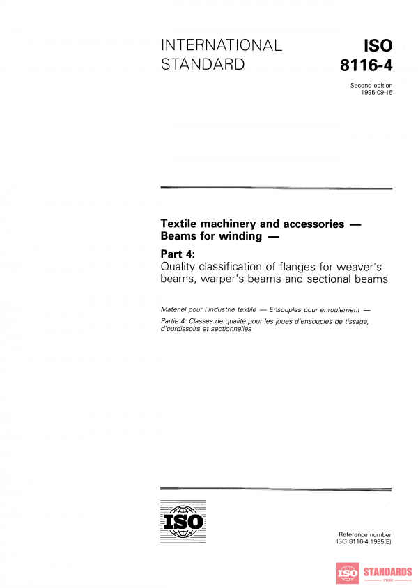ISO 8116-4:1995 PDF