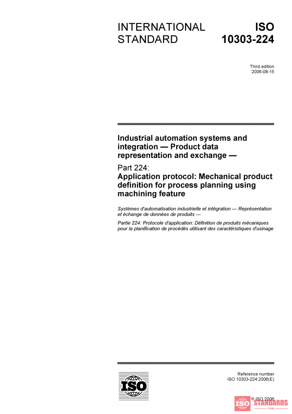 ISO 10303-224:2006 PDF