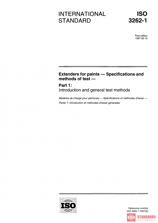 ISO 3262-1:1997 PDF