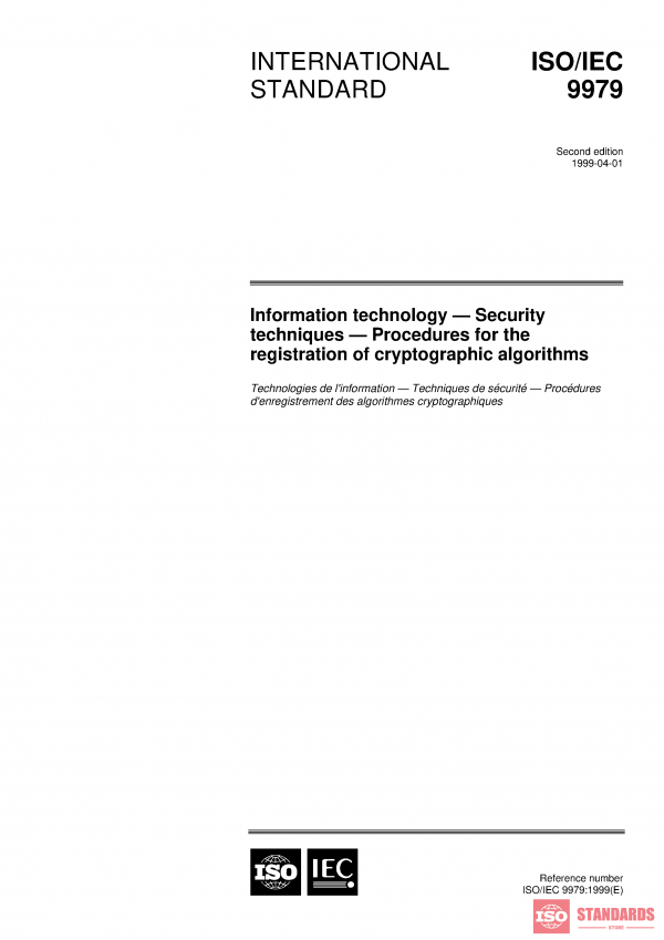 ISO/IEC 9979:1999 PDF