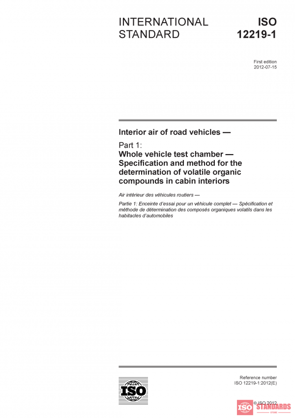 ISO 12219-1:2012 PDF