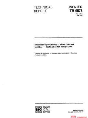 ISO/IEC TR 9573:1988 PDF