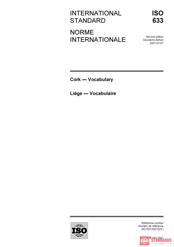 ISO 633:2007 PDF