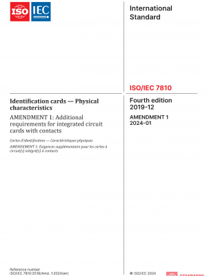 ISO/IEC 7810:2019/AMD1:2024 PDF