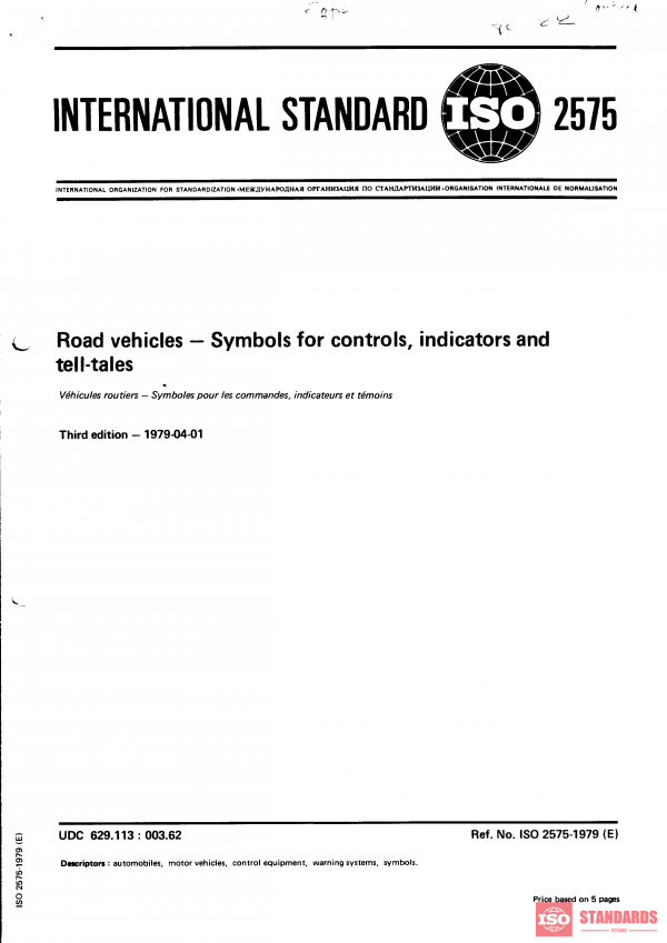 ISO 2575:1979 PDF