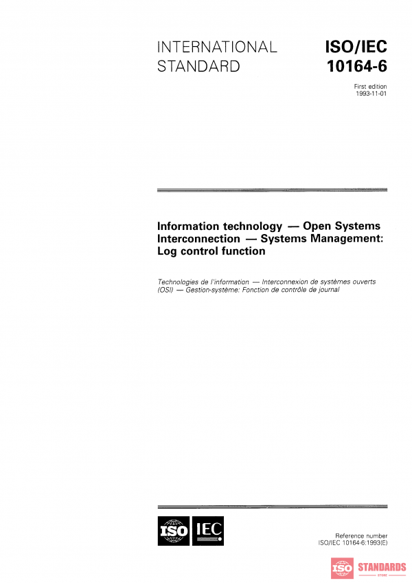 ISO/IEC 10164-6:1993 PDF