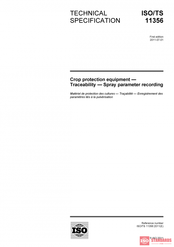 ISO/TS 11356:2011 PDF
