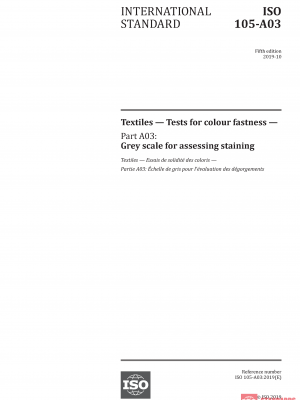 ISO 105-A03:2019 PDF