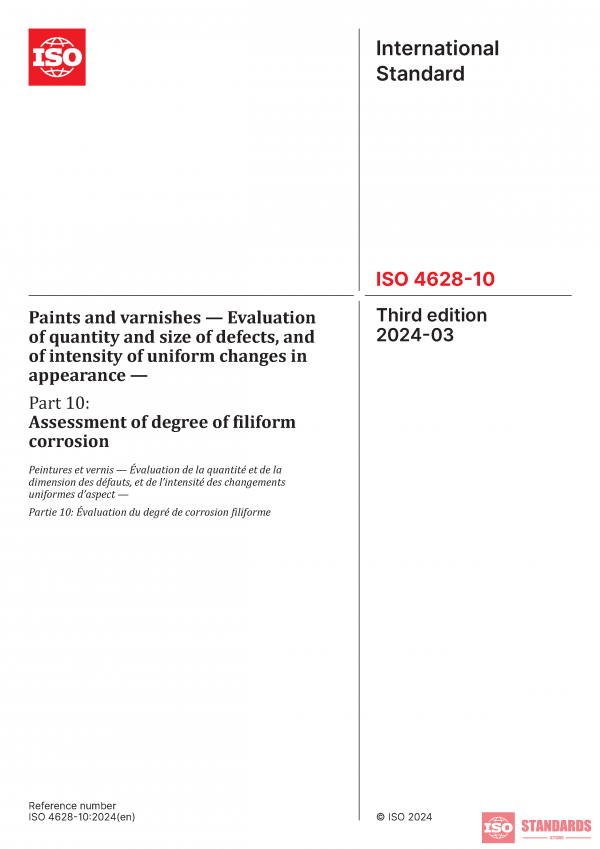 ISO 4628-10:2024 PDF