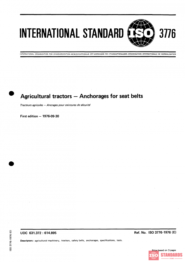 ISO 3776:1976 PDF
