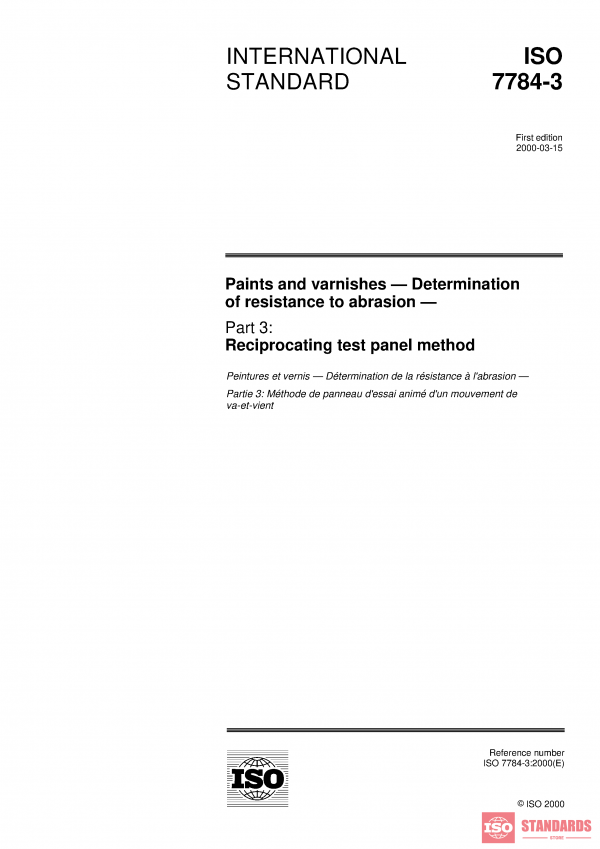 ISO 7784-3:2000 PDF