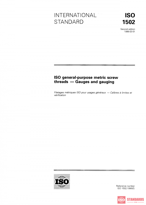 ISO 1502:1996 PDF