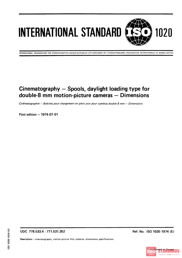 ISO 1020:1974 PDF