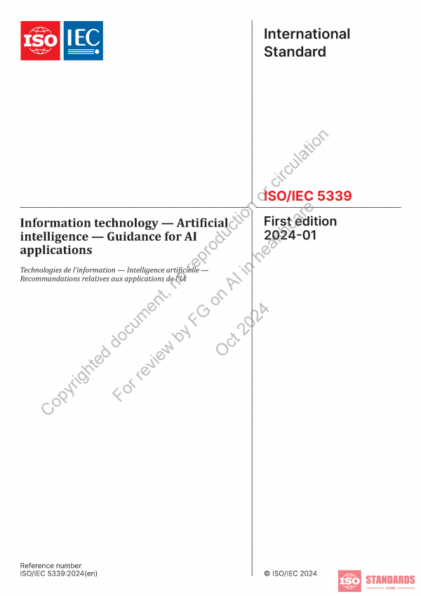 ISO/IEC 5339 WG:2024 PDF