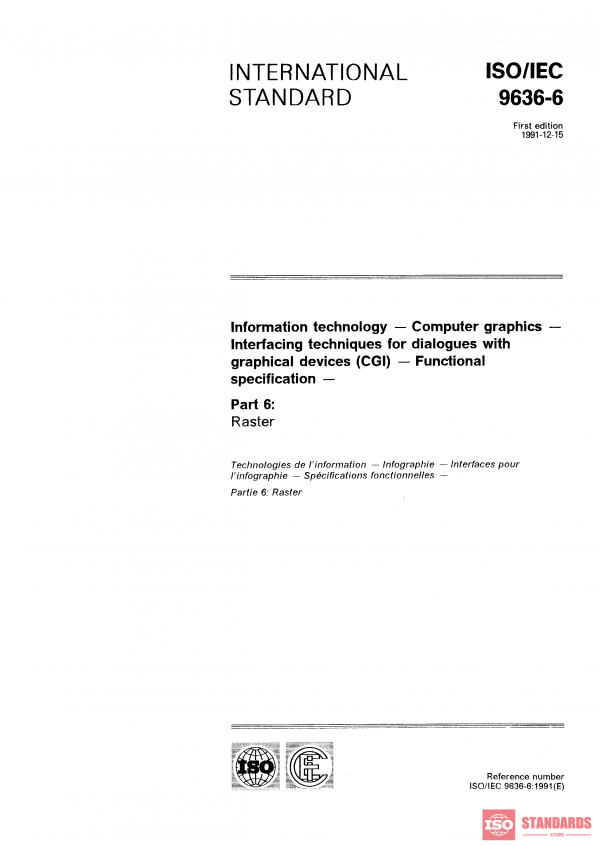 ISO/IEC 9636-6:1991 PDF