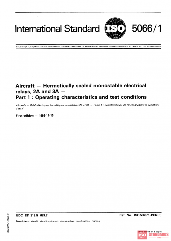 ISO 5066-1:1986 PDF