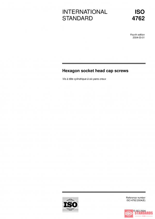 ISO 4762:2004 PDF
