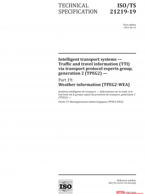 ISO/TS 21219-19:2016 PDF