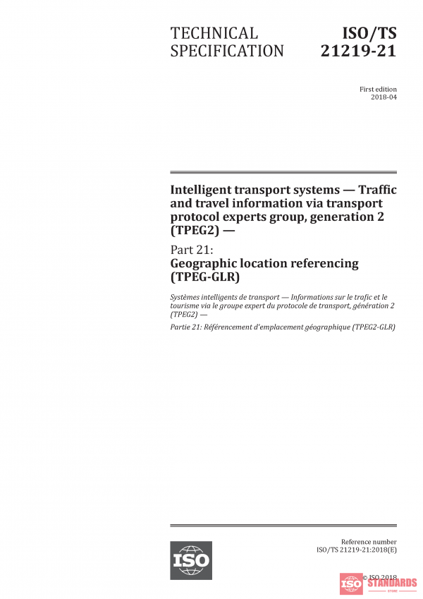 ISO/TS 21219-21:2018 PDF