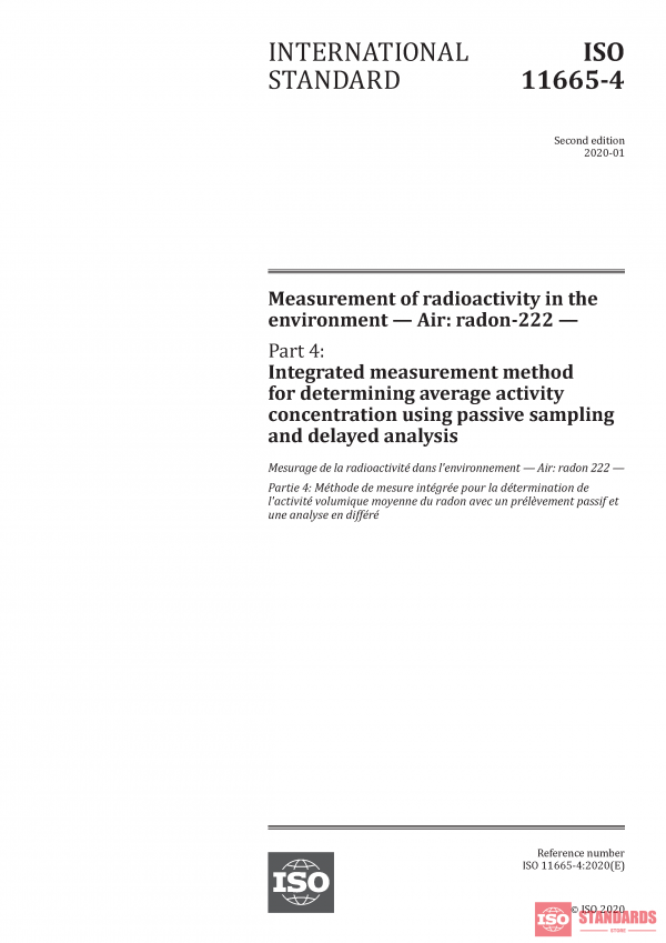 ISO 11665-4:2020 PDF