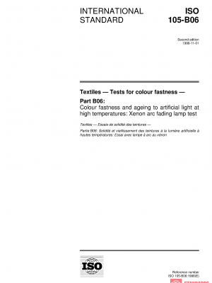 ISO 105-B06:1998 PDF