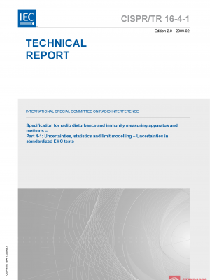 CISPR TR 16-4-1:2009 PDF