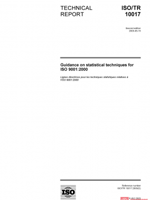 ISO/TR 10017:2003 PDF